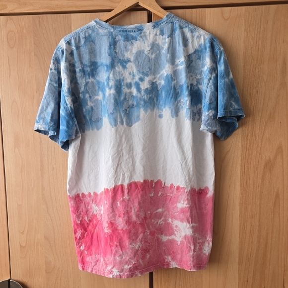 BUC-EES Patriotic Tie-Dye Short Sleeve Tee, L, Logo, USA - Picture 4 of 4